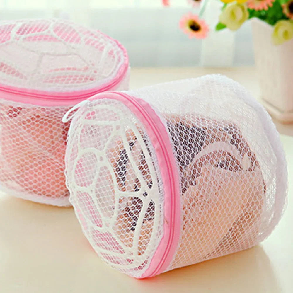 1pc Women Lingerie Bra Underwear Laundry Washing Bags Net Mesh Clothes Sock Organizer Zip Bags Hosiery SaverBras Protector