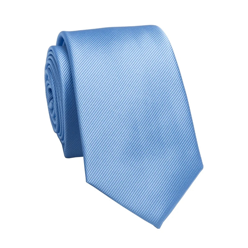 Men's Business Jacquard Slim Tie, British Classic Solid Color Tie,Casual Wedding Accessories