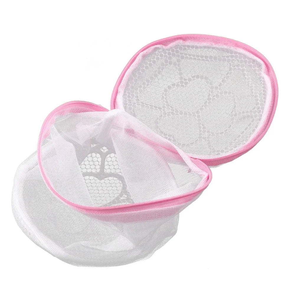 1pc Women Lingerie Bra Underwear Laundry Washing Bags Net Mesh Clothes Sock Organizer Zip Bags Hosiery SaverBras Protector