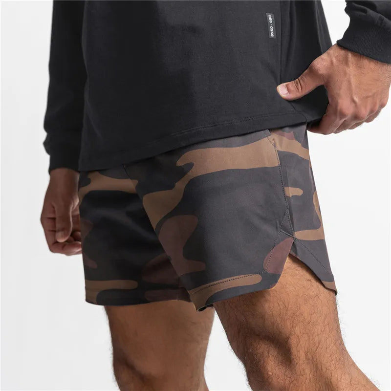 2025 NEW Summer Running Shorts Men Sports Jogging Fitness Shorts Quick Dry Mens Gym Men Shorts Gyms Short Pants For Men